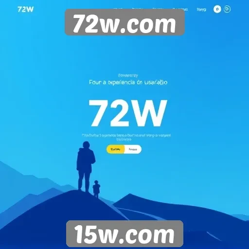 Experiência do usuário no 72w.com